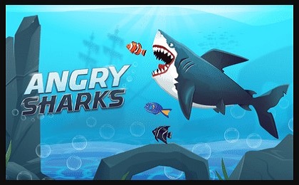 tiburones enojados