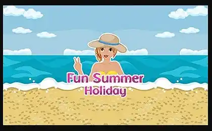Fun summer holiday