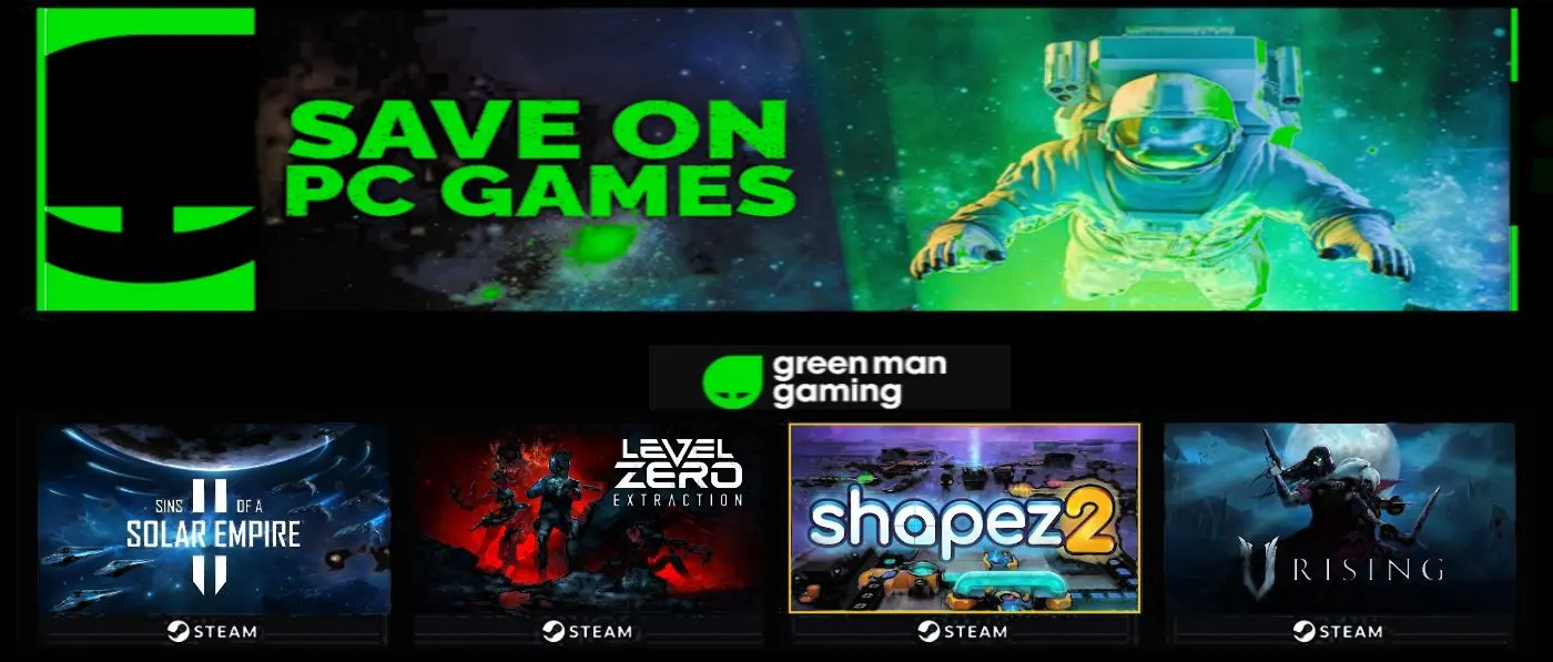 Green man gaming video juegos baratos