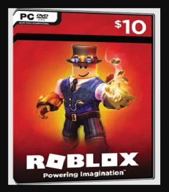 roblox tarjeta de videojuegos